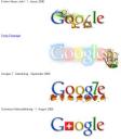 Eine Auswahl an Google-Logos