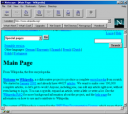 Screenshot des Navigator, Version 1.22, von 1995
